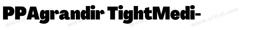 PPAgrandir TightMedi字体转换 PPAgrandir TightMedi字体转换